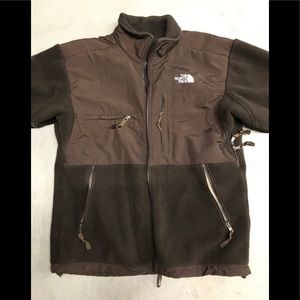 EUC brown northface fleece